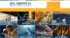 Desktop Screenshot of gainvest.net